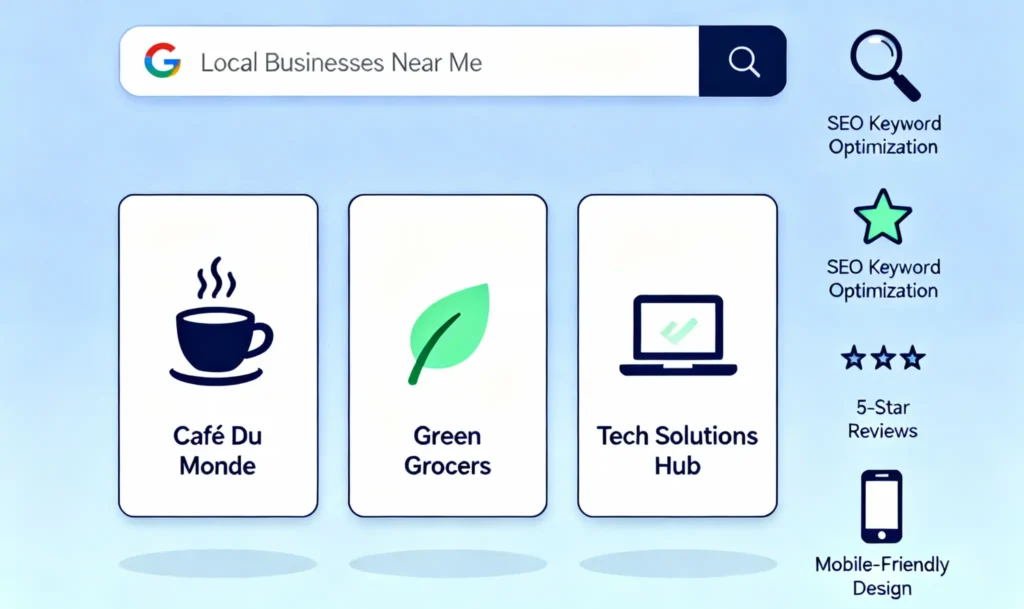 google my business optimisation local